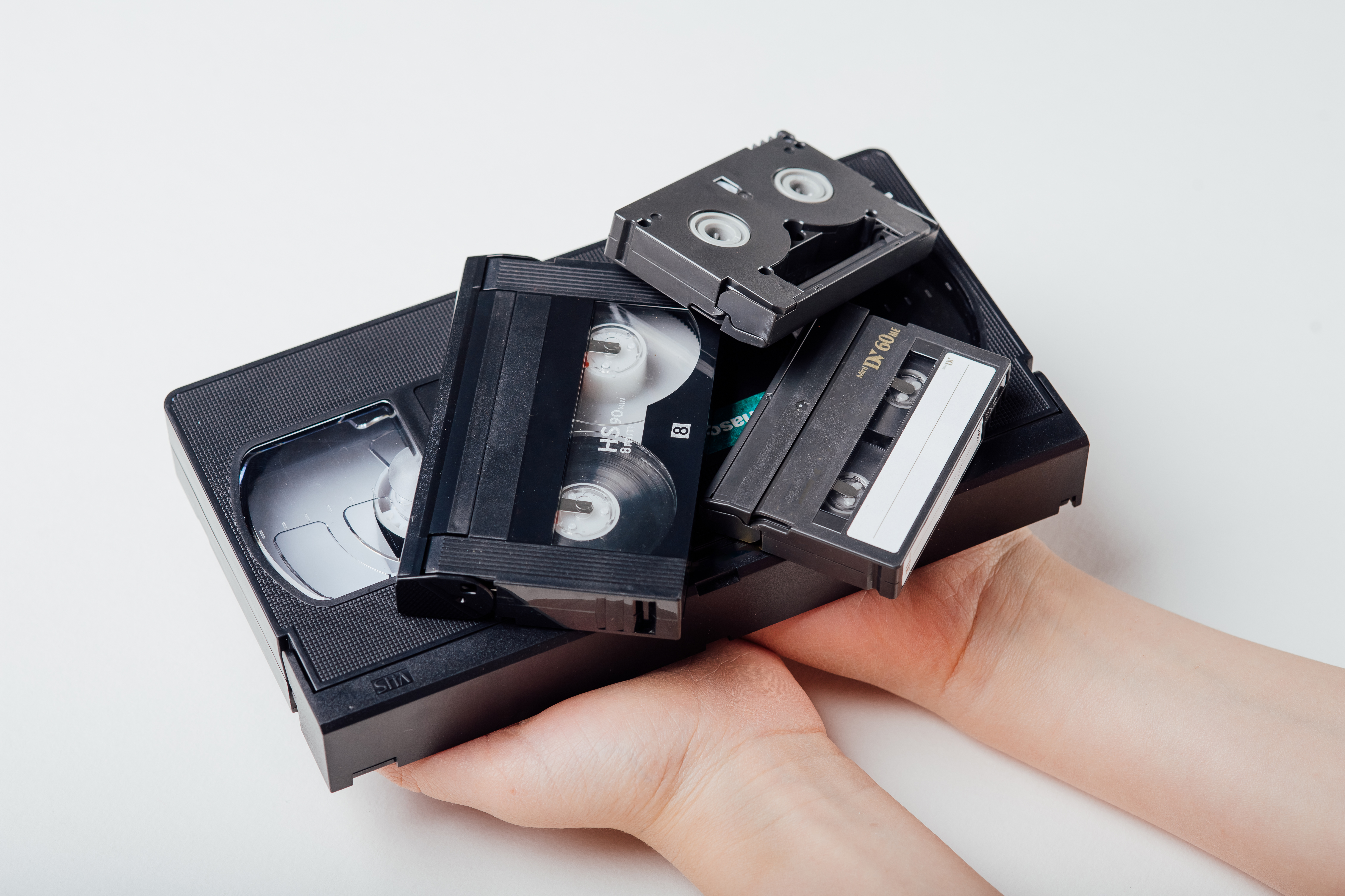 VHS・miniDV・Hi8など各種ビデオテープ